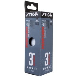 Stiga Perform 40+ Competition Balls (White) 3 Pack