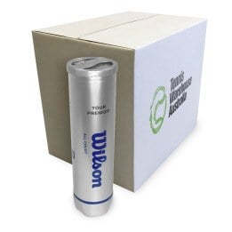 Wilson Tour Premier All Court Box of Balls (12 x 4 Ball Can)