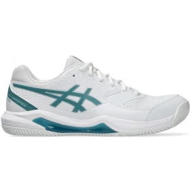 Asics Gel-Dedicate 8 White/Misty Pine Men's Padel Shoes