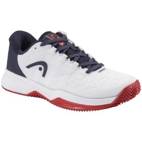 Head Revolt Pro 5.0 (CC) White/Navy Junior Tennis Shoes