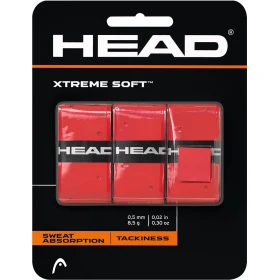 Head Xtreme Soft Overgrip 3 Pack Red