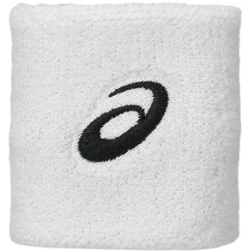 Asics Performance Brilliant White Wristband Pair