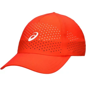 Asics Performance Cherry Tomato Tennis Cap-Large