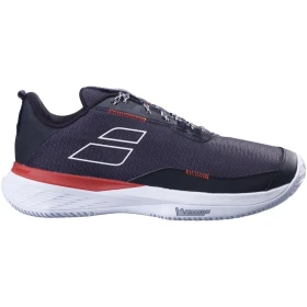 Babolat SFX3 Evo (AC) Black/Fiesta Red Men's Shoe