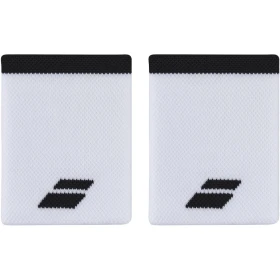 Babolat White/Black Jumbo Tennis Wristband