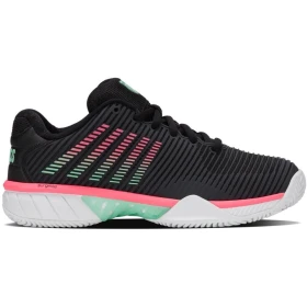 K-Swiss Hypercourt Express 2 (CC) Black/White/Neon Mint Women's Shoe