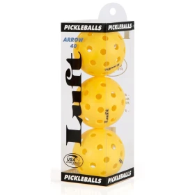 Luft Arrow 40 Pickleball Ball 3 Pack