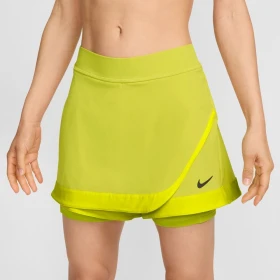 Nike Court Dri-Fit Melbourne High Voltage/Green Women's Tennis Skort