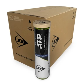 Dunlop ATP Championship Box of Balls (18 x 4 Ball Cans)