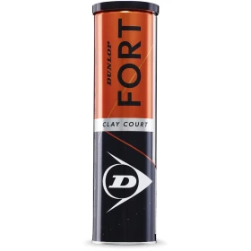 Dunlop Fort Clay Court 4 Ball Can