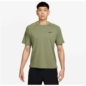 Nike Dri-FIT Dusty Olive/Black Men's Short Sleeve Top