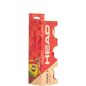 Head Stage 3 Red Tennis Balls – 3 Ball Pack