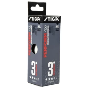 Stiga Perform 40+ Competition Balls (White) 3 Pack