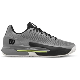 Wilson Rush Tour 5.0 Titanium/Black/Safety Yellow (HC) Men's Tennis Shoes