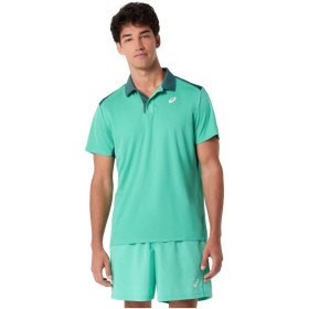 Asics Court Aurora Green Men's Polo