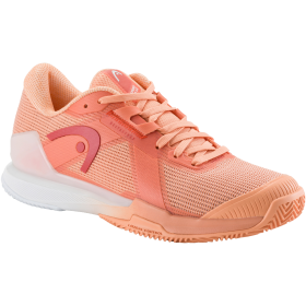 Head Sprint Pro 4.0 (CC) Coral/White Women's Tennis Shoes