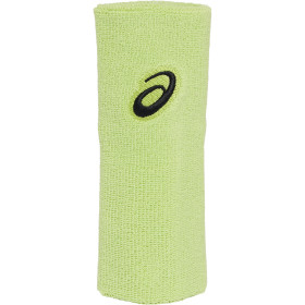 Asics Illuminate Green Wide Tennis Wristband