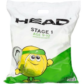 Head Stage 1 Green Tennis Balls – Bag of 72