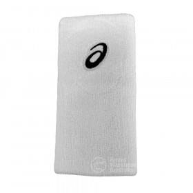 Asics Wristband Wide White 