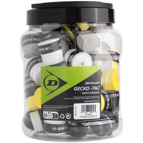 Dunlop Gecko-Tac Multicolour Tub of 60 Overgrips