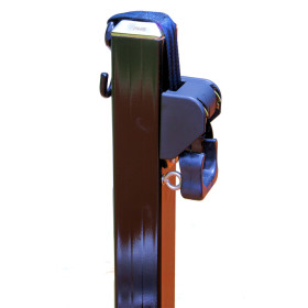 Pickleball Court Net Posts (Pair) - External Winder
