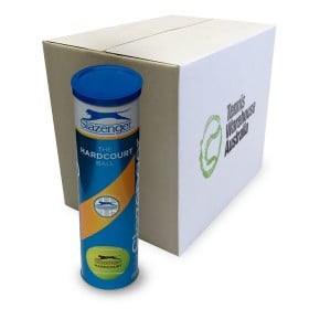 Slazenger Hardcourt Box of Balls (12 x 4 Ball Cans)