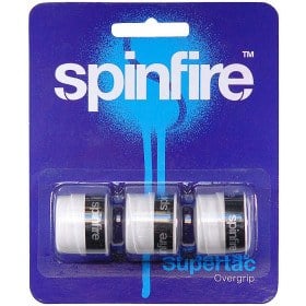 Spinfire Supertac 3 Pack White Overgrips