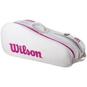 Wilson Advantage Off White/Pink 6 Racquet Tennis Bag 2025