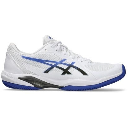 Asics Solution Swift FF 2 (CC) White/Dark Cobalt Men's Tennis Shoe