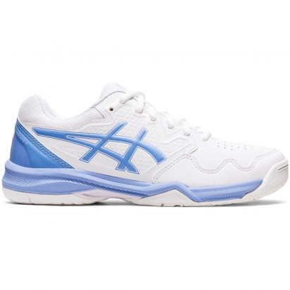 Asics Gel-Dedicate 7 (HC) White/Periwinkle Blue Women's Tennis Shoe