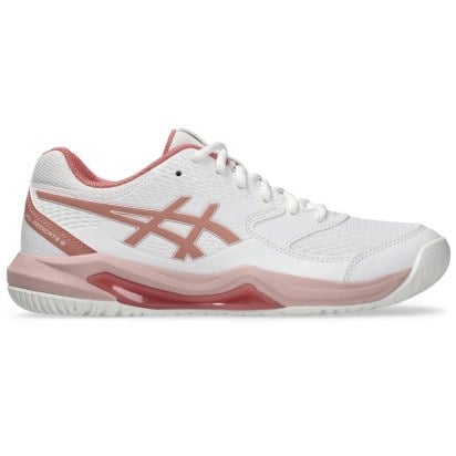 Asics Gel-Dedicate 8 (AC) White/Rose Rouge Women's Tennis Shoes  