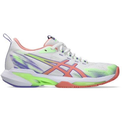 Asics SonicSmash FF White/Guava Women's Padel Shoes  