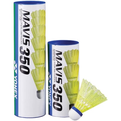 Yonex Mavis 350 Nylon Middle Shuttlecock (Tube of 6)