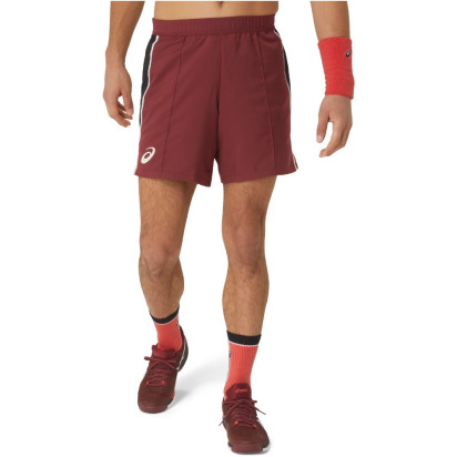 Asics Men's Match Red Snapper 7" Tennis Shorts 