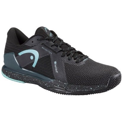 Head Sprint Pro 4.0 (CC) SF Black Teal Men's Tennis Shoes