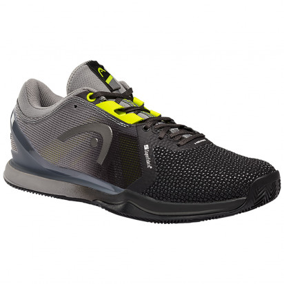 Head Sprint SF CC Men's Black/Yellow Men's Tennis Shoe