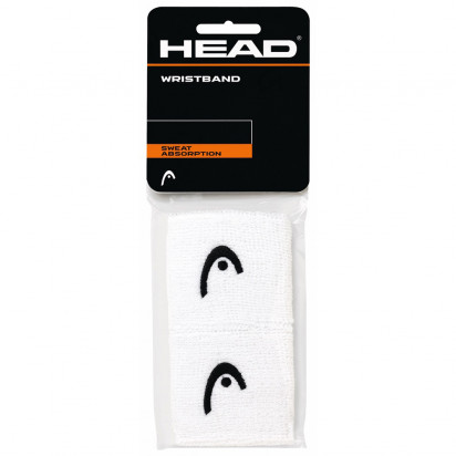 Head Wristbands 2.5" White