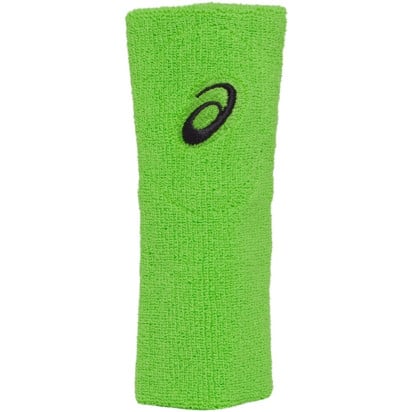 Asics Hazard Green Wide Tennis Wristband