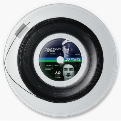 Yonex Poly Tour Force 1.25 Black Reel