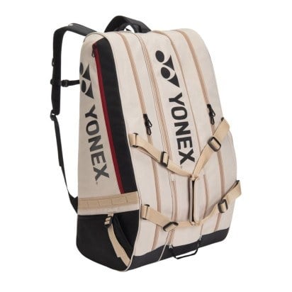 Yonex Gearlogic Beige 12 Racquet Tennis Bag