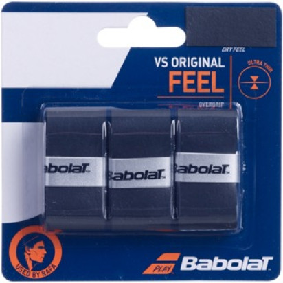 Babolat VS Original 3 pack Black Overgrips