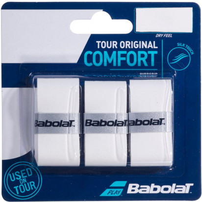 Babolat Tour Original White 3 Pack Overgrips