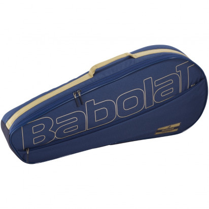 Babolat Club Essential 3 Racquet Navy/Gold Tennis Bag 