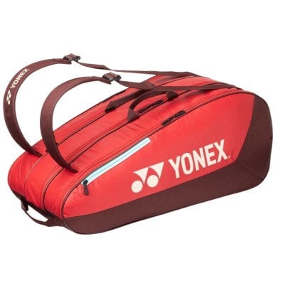 Yonex Team Ruby Red 9 Racquet Tennis Bag