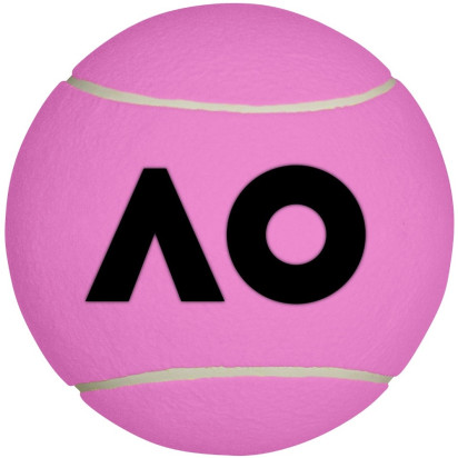Dunlop AO Mini Jumbo Tennis Ball Pink