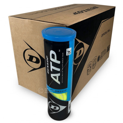 Dunlop ATP Championship Box of Balls (18 x 4 Ball Cans)
