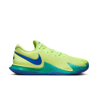 Nike Court Zoom Vapor Cage 4 Rafa (HC) Lemon Twist / Royal Blue Men's Tennis Shoe