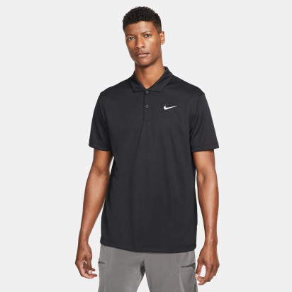 Nike Court Dri-Fit Black Men's Polo