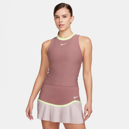 Nike Court Smokey Mauve Women's Dri-FIT Tennis Tank Top 