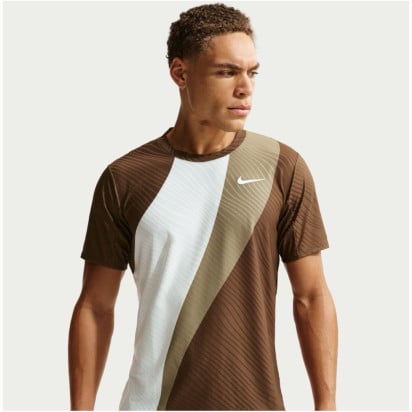 Nike Court Dri Fit Advantage Slam Melbourne Sail/Dark Hazel Men's Top